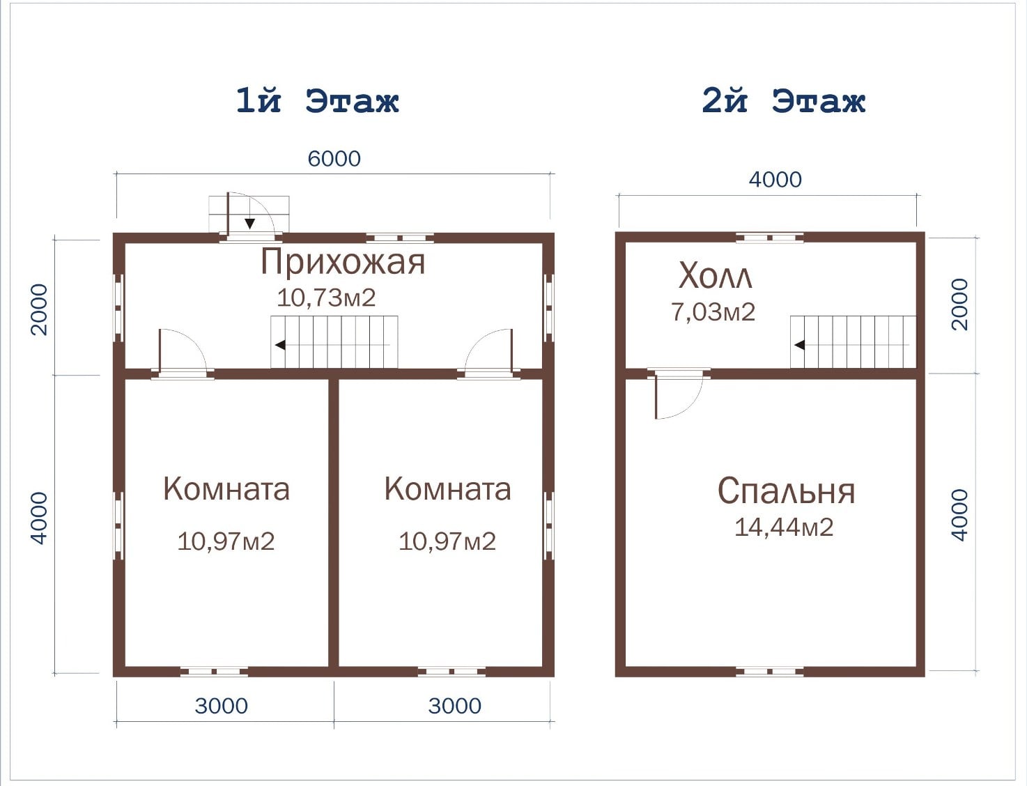 Пол первого этажа