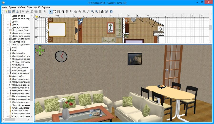 Sweet home на русском. Свит хоме 3д мебель. Sweet Home 3d 6.6 модель кухни-. Свит хоум 3д моделирование. Sweet Home 3d мебель.