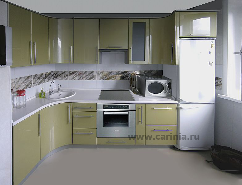 Кухни 8 кв м фото угловые на левый угол с холодильником фото