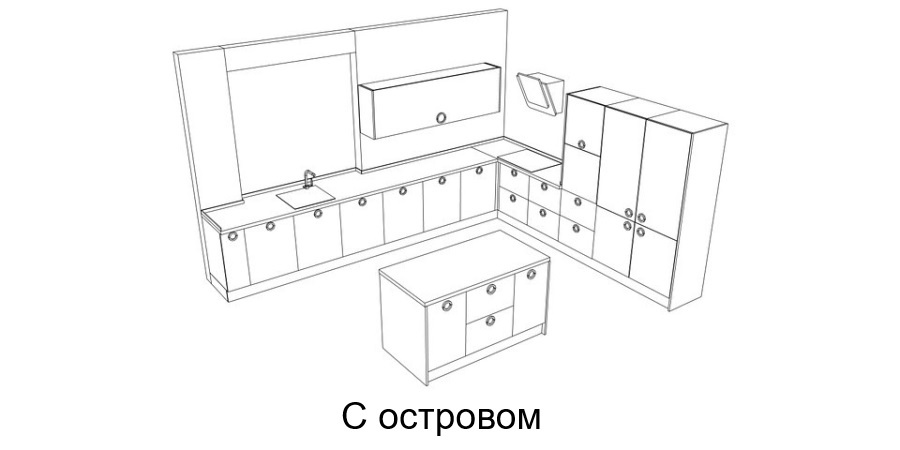 Как нарисовать макет кухни своими руками