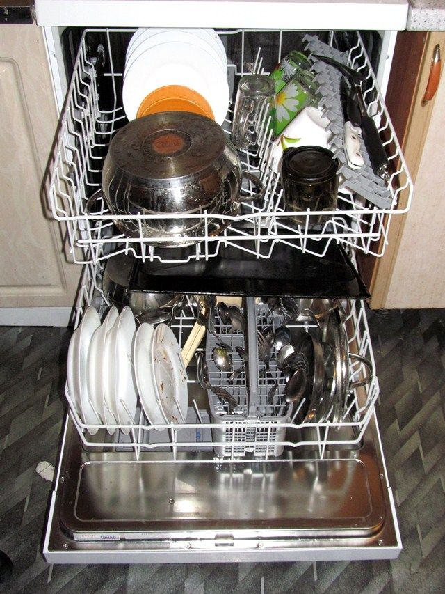 Какую посуду нельзя мыть в посудомоечной. Gorenje mgv5511. Посуда в посудомойке. Кастрюля в посудомоечной машине. Противень в посудомойке.