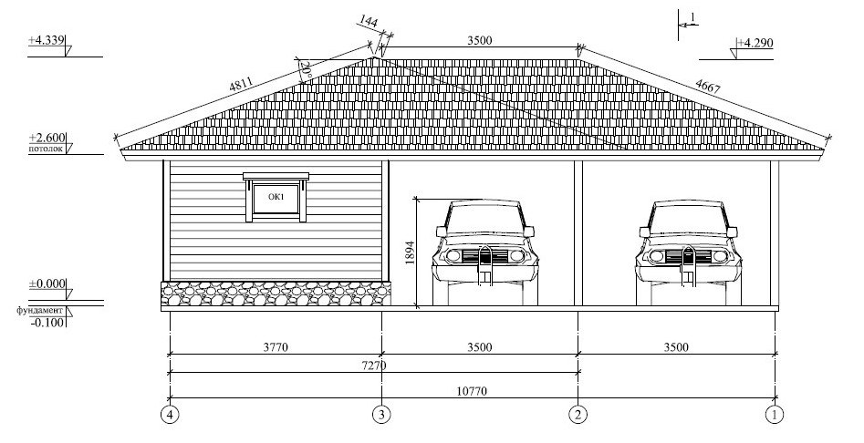 Чертеж сарая с односкатной крышей: Как построить сарай на даче с .