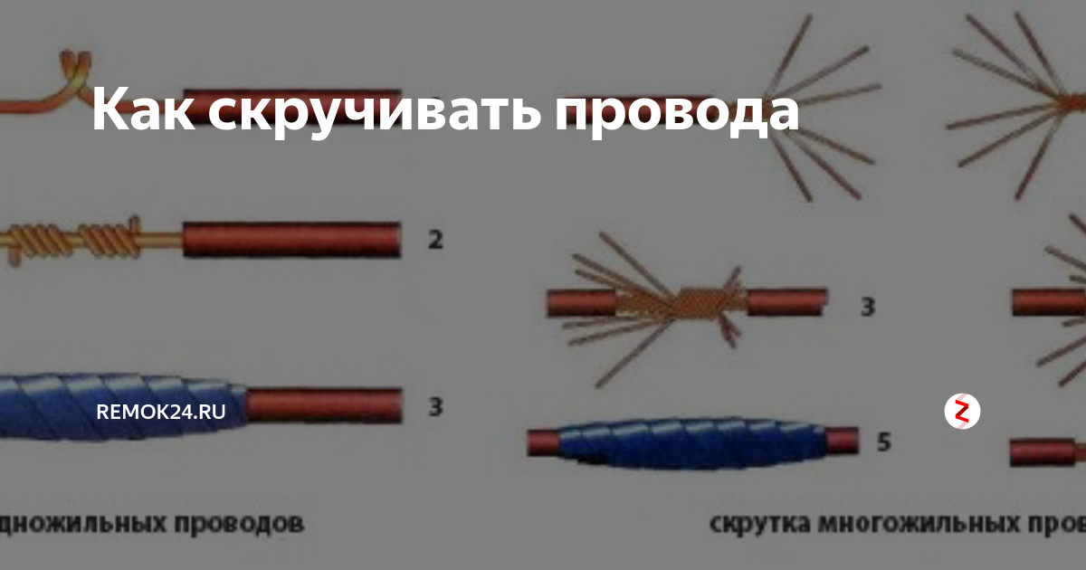 Десять проводов соединены между собой