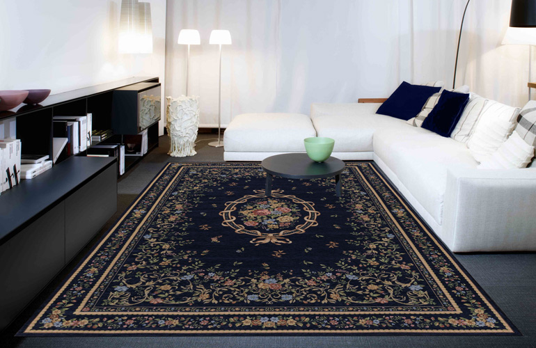 Renaissance 009 dark blue Синие ковры в интерьере Renaissance_009-dark-blue-int-W.jpg