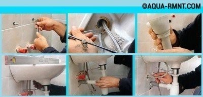Монтаж раковины на стену Монтаж раковины на стену