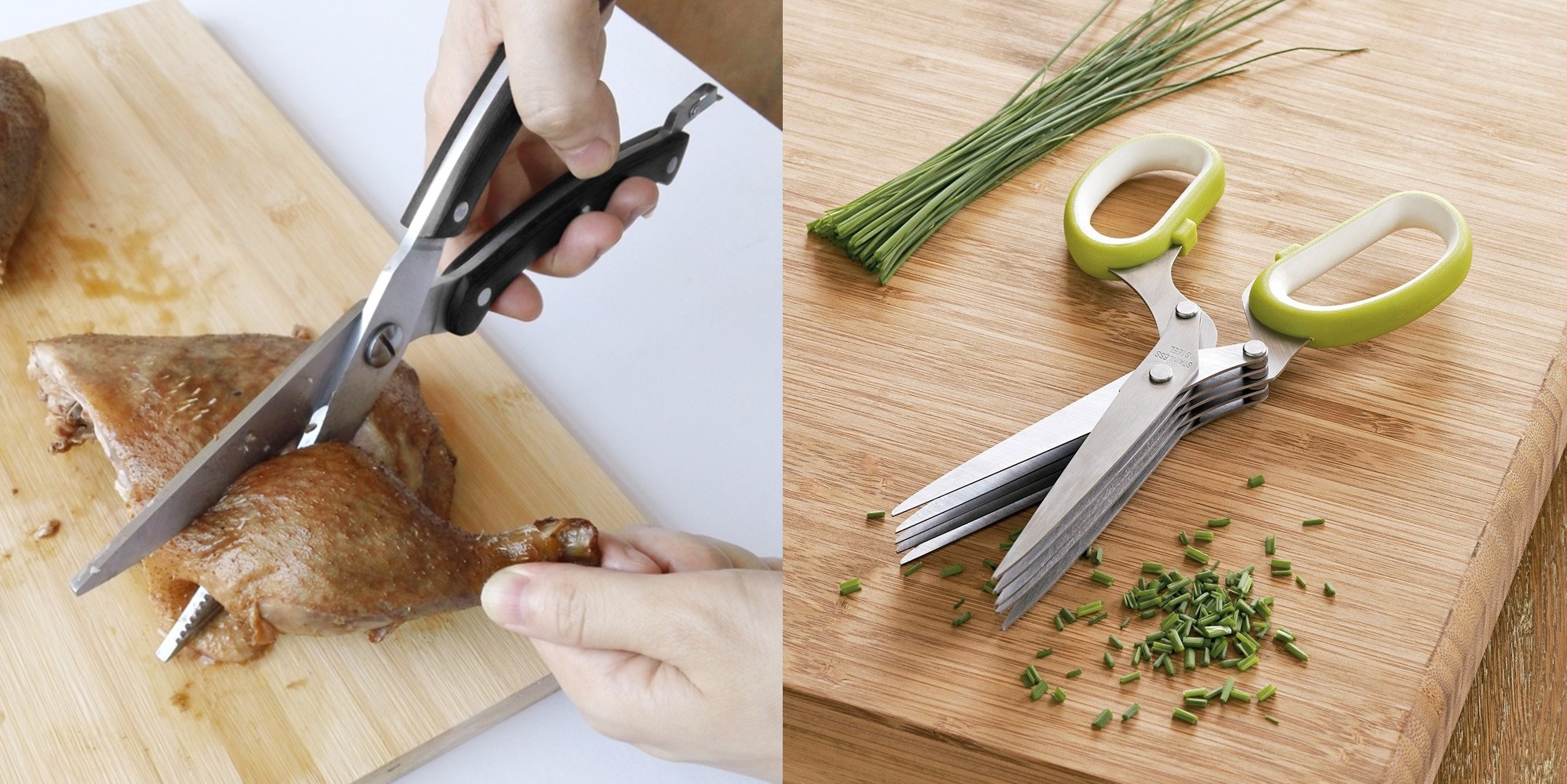 Полезные гаджеты для кухни: кухонные ножницы для мяса и зелени