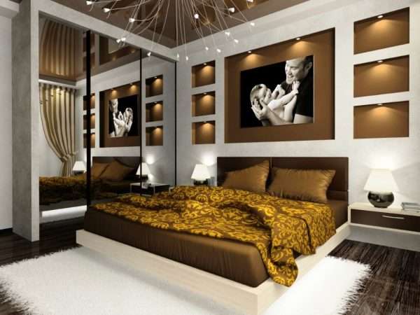 Спальня в стиле модерн