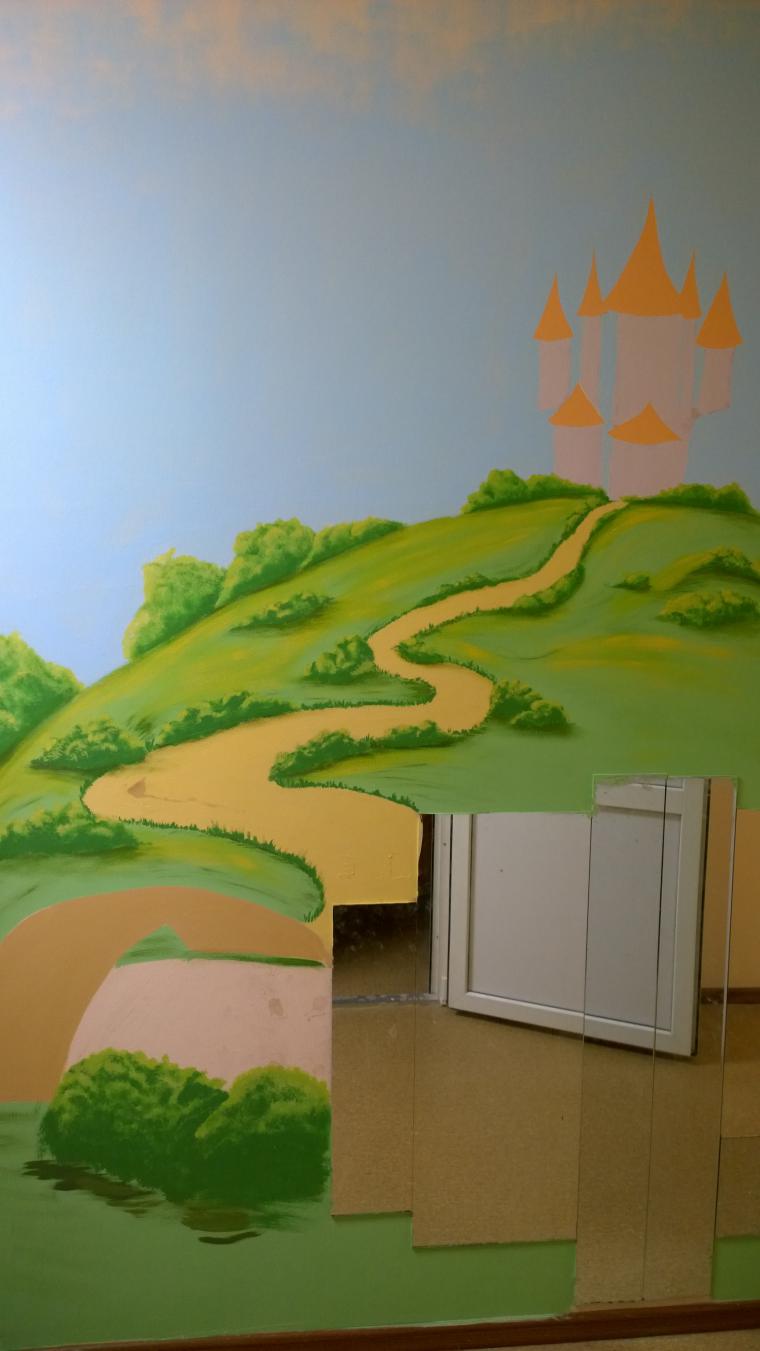 Как задекорировать стену в детском саду, фото № 5