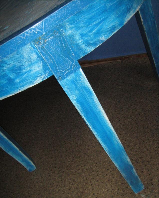 Перекрашивание старого стола, фото № 4