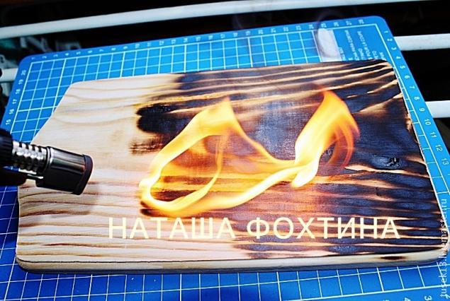 Жжём и зажигаем. Весенний подарок. Мастер-класс: 