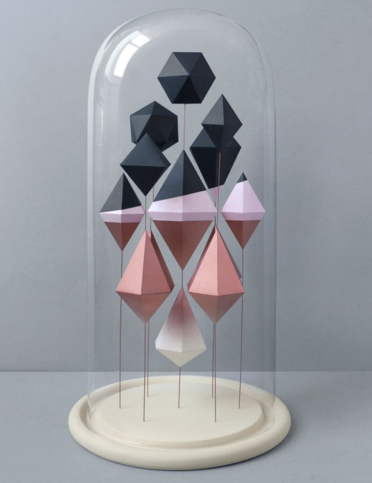 Геометрия декора: идеи и схемы для создания интерьерных украшений из бумаги, фото № 7