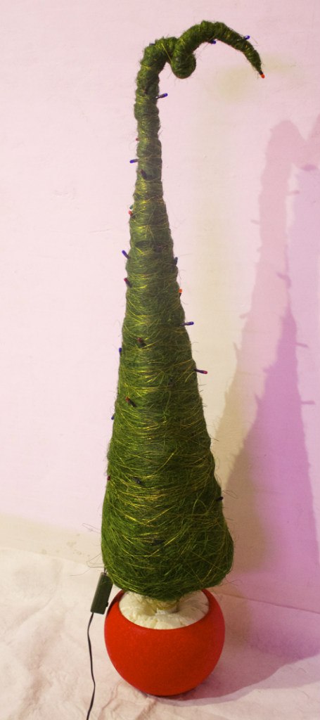 Мастер-класс новогодняя елка из сизаля, фото № 24