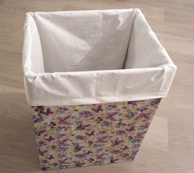 Ящик для белья из картона и бумажных салфеток, фото № 23