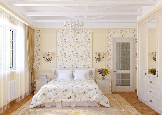 Дизайн спальни в стиле прованс - фото с идеями декора