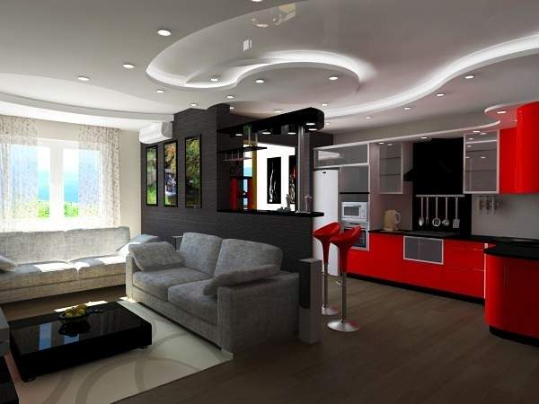 Дизайн квартиры студии в современном стиле - фото лучших идей
