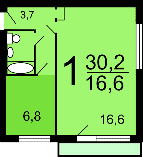 планировка дома серии 447