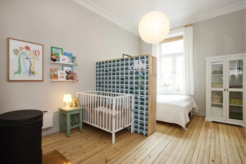 спальня и детская в одной комнате фото дизайна