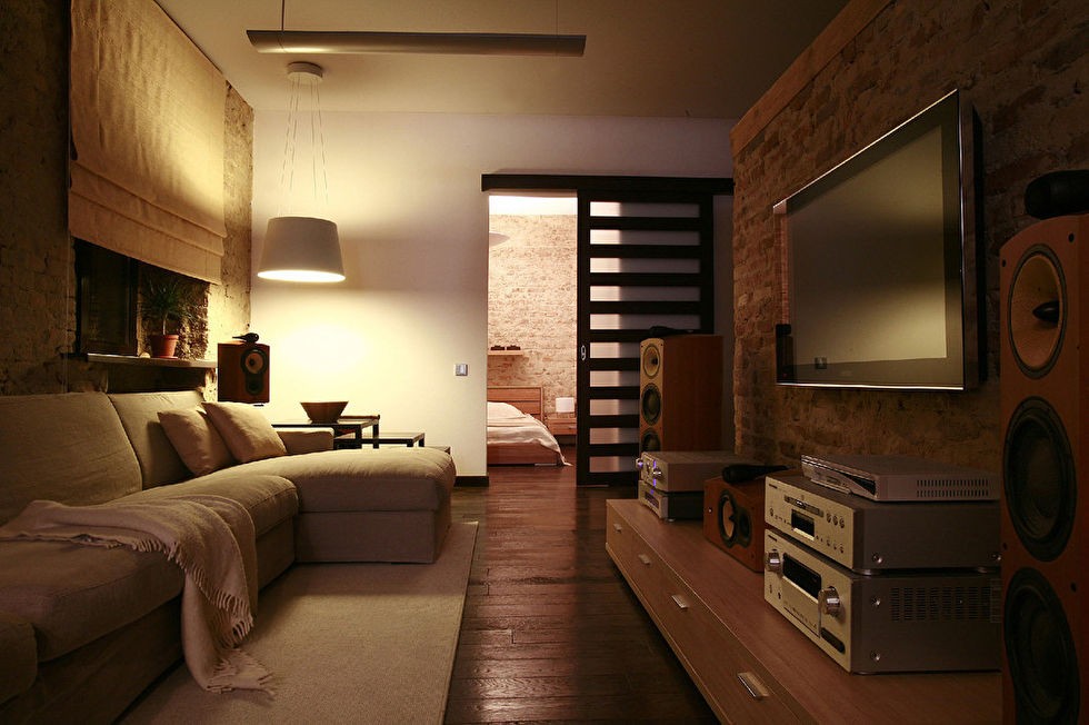дизайн спальни гостиной фото