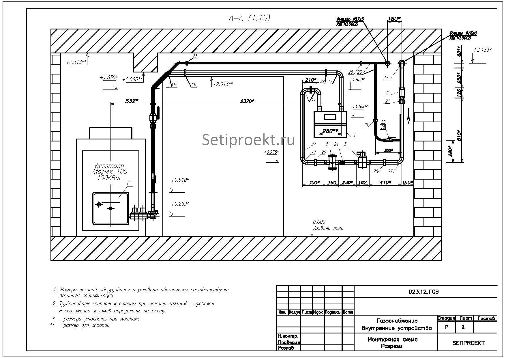 Стоимость газового проекта