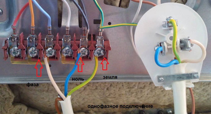 Как подключить кабель электроплиты 220В