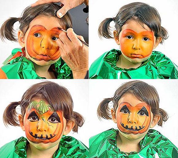 336944 - Можно ли красить лицо гуашью на хэллоуин