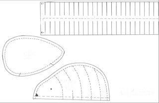 выкройка ежика своими руками