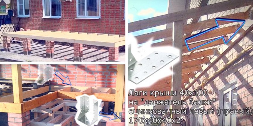 Установка каркаса сооружения