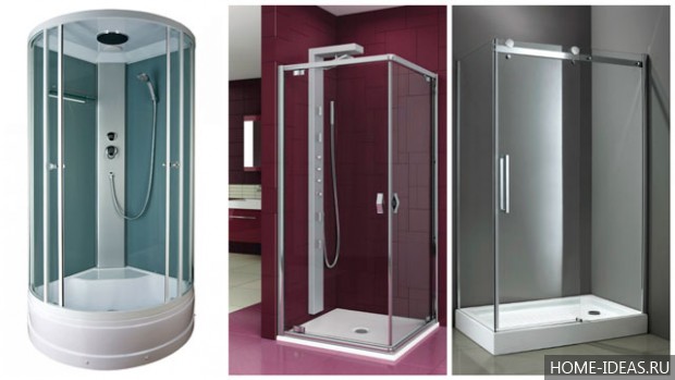 Дизайн ванной комнаты с душевой кабиной: фото