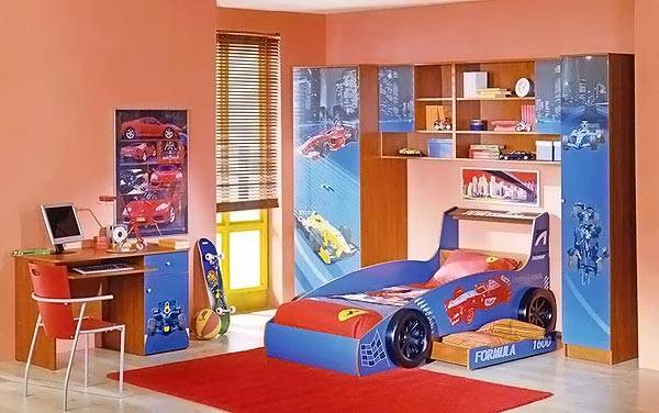 Мебель и предметы интерьера для мальчика