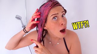 Ich färbe meine Haare PINK für TikTok Fame lol