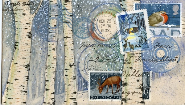 Mail art by György Galántai, 1981 Mail art by György Galántai, 1981