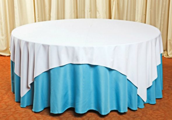 Скатерть по форме стола