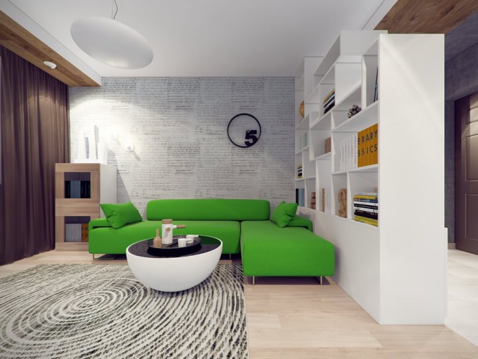 Изысканный дизайн интерьера помещения в московской квартире