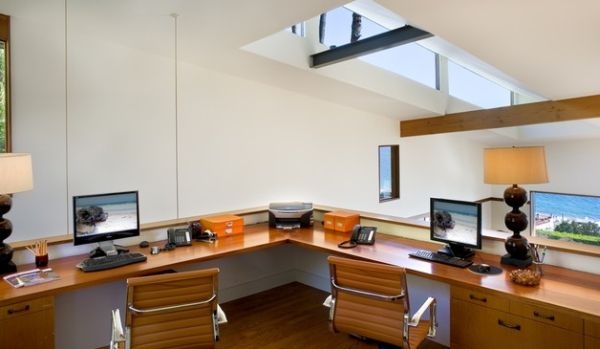 Дизайнерское оформление домашнего офиса. Фото 9