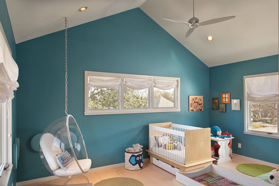 Красивый проект детской комнаты для младенца от Benjamin Hill Photography