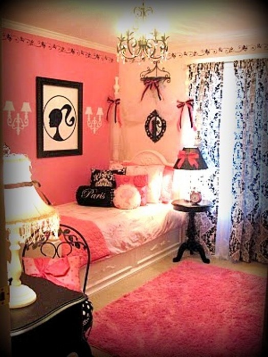 Комната для девочки в парижском стиле. Фото 5