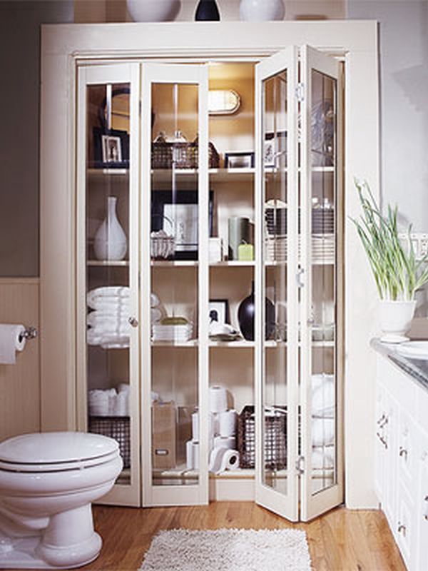 Идеи организации пространства небольшой ванной комнаты. Фото 3