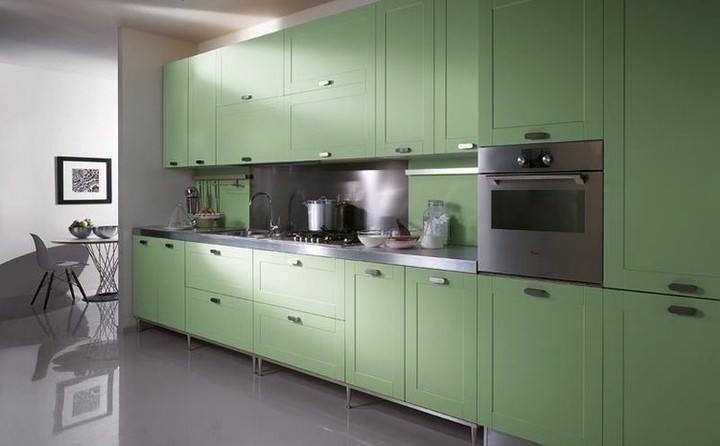 Стиль «Модерн» или "Хай тек" более приемлем для любителей современного оформления кухонных интерьеров