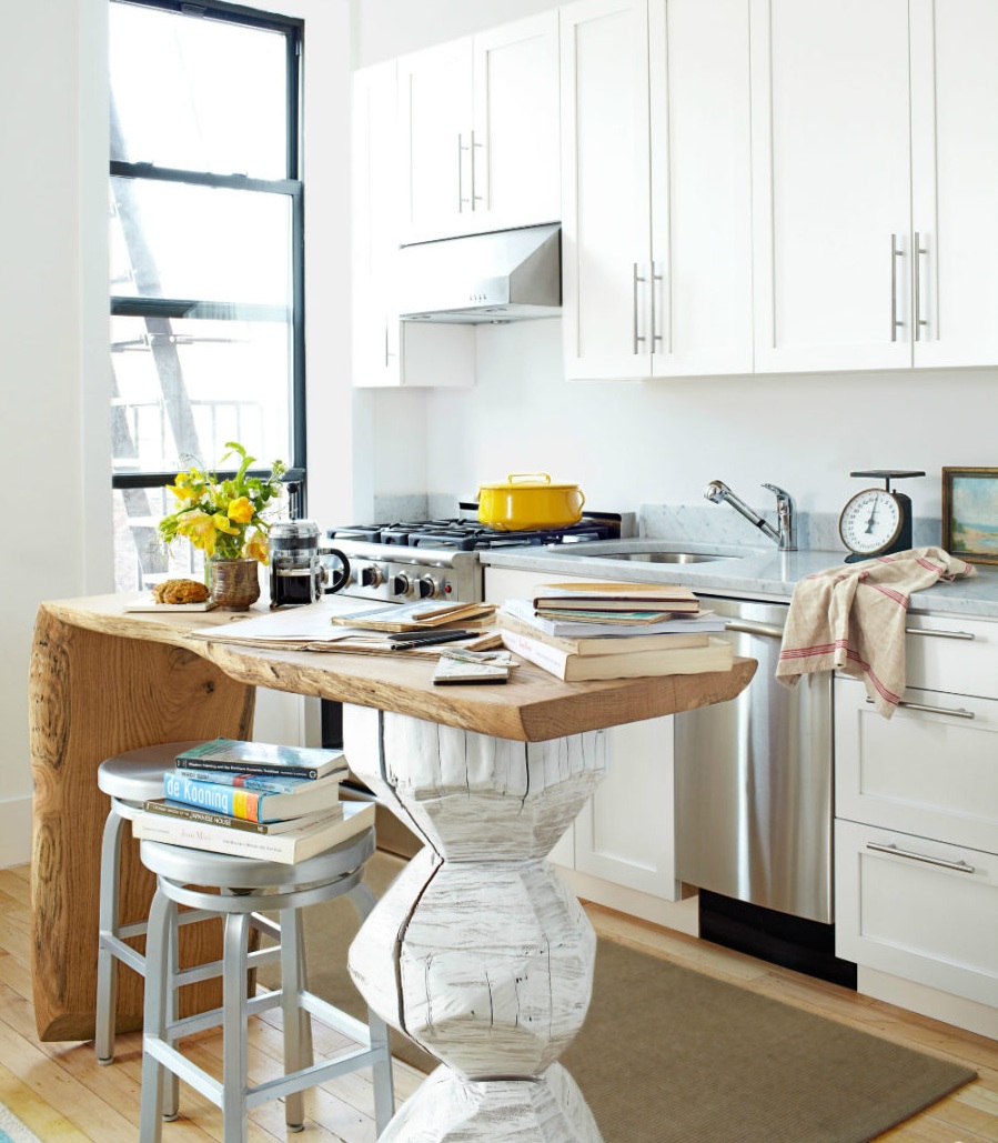 Современные тенденции в дизайне кухни в вашем доме - стол необычного дизайна
