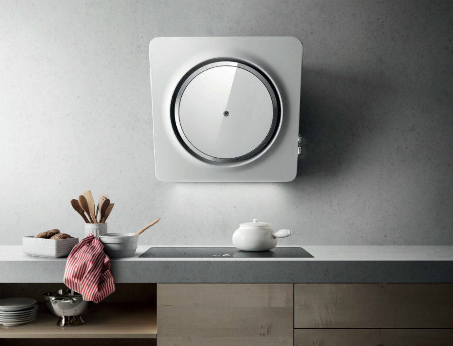 Современные тенденции в дизайне кухни в вашем доме - вытяжка в форме круга