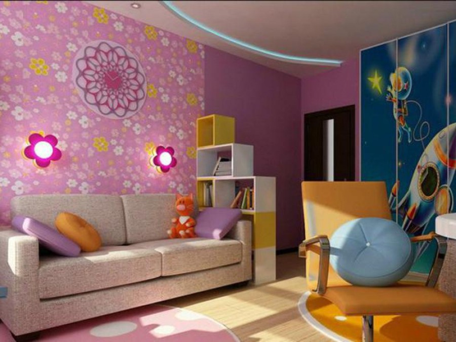 Современный дизайн комнаты для детей
