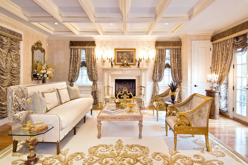 Красивая современная мебель в гостиную классического стиля
