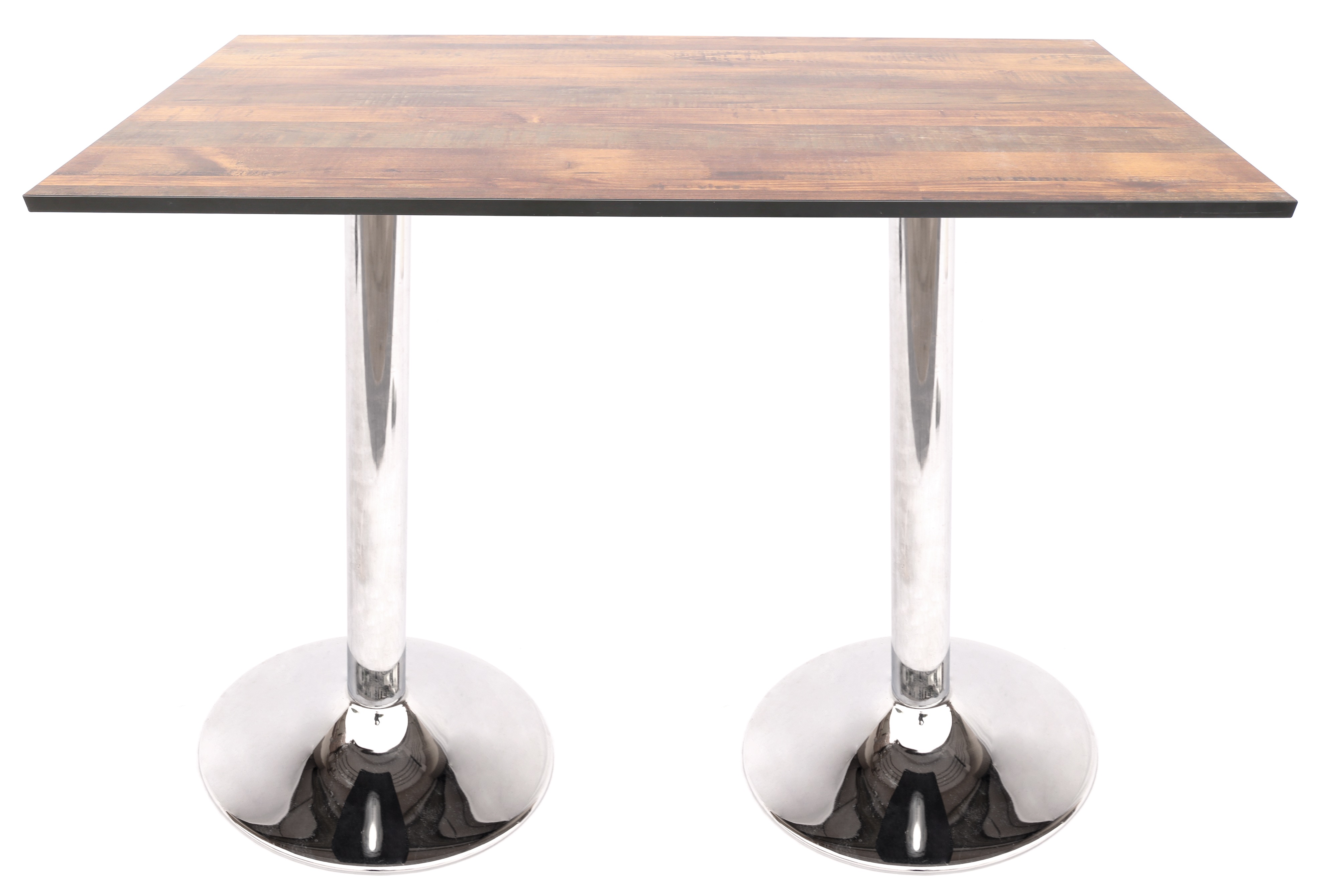стол на одной ножке для кухни прямоугольный