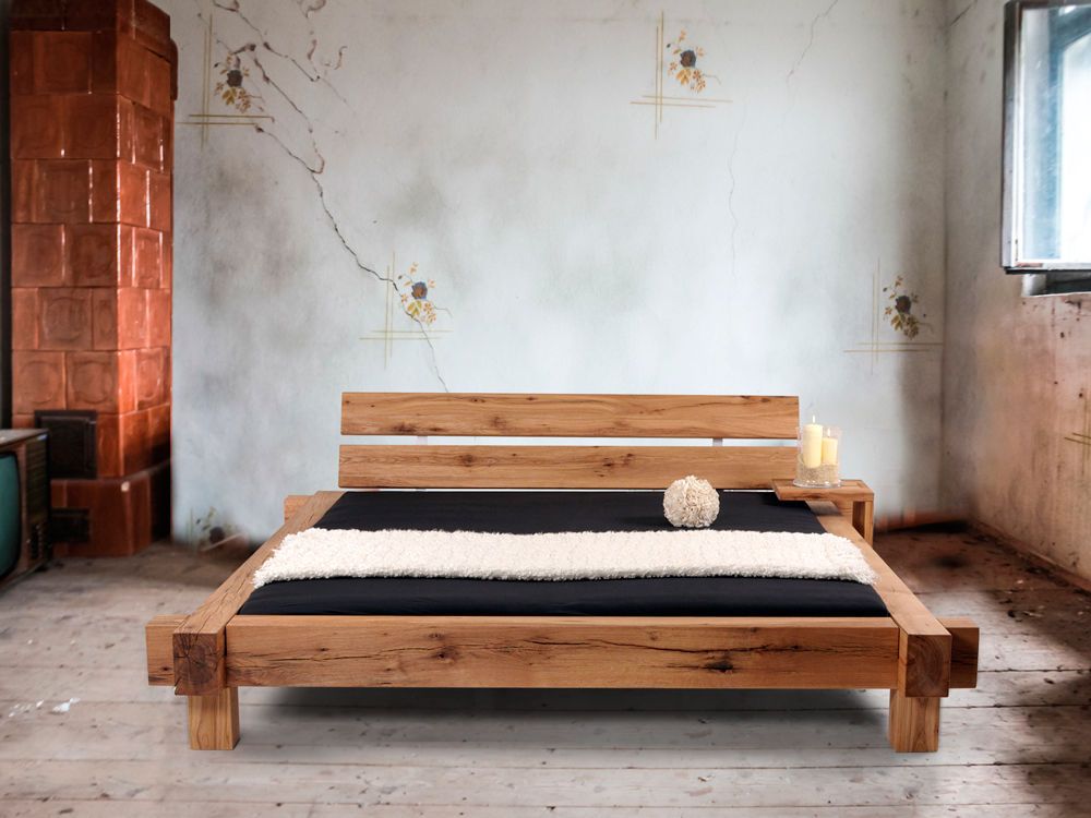 Деревянная кровать двуспальная своими руками из дерева и фото