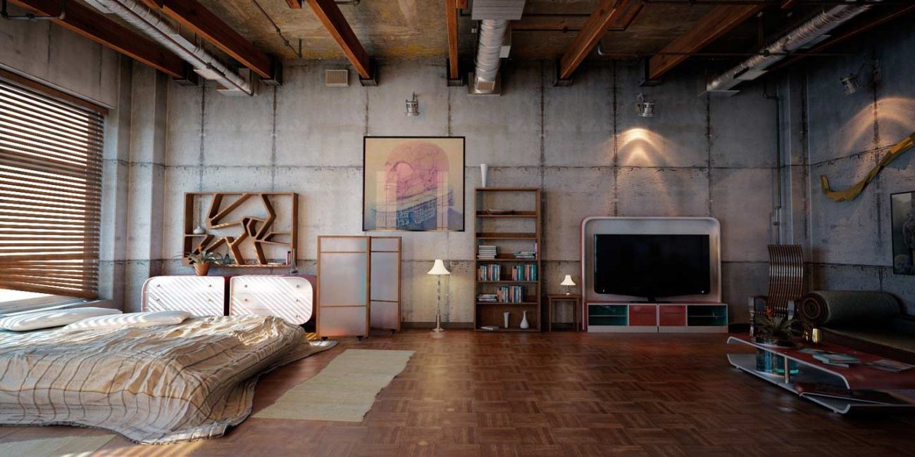 Первые loft apartment появились в 50 годах в США