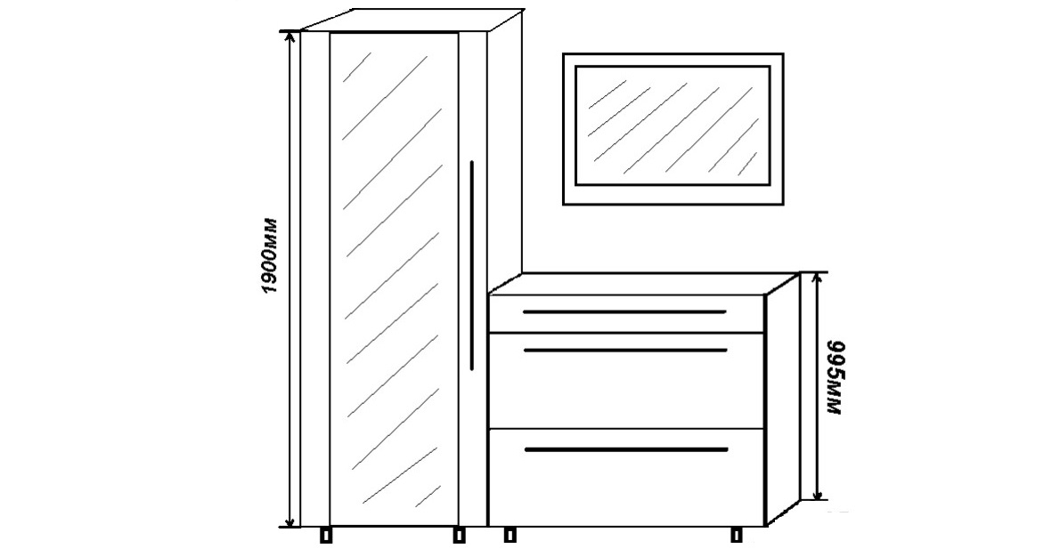 Обувница в прихожую схема с размерами