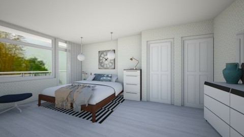 Bedroom redesign 2 - Modern - Bedroom - by Lozzjo