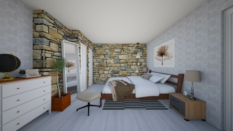 Bedroom redesign - Modern - Bedroom - by Lozzjo