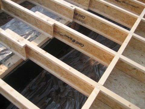 Двутавровые балки из OSB Двутавровые балки из OSB
