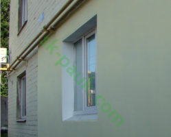 Thermal insulation of the window jambs